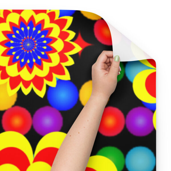 *Original Art Pattern Design on Wrapping Paper Sheets* - Image 6