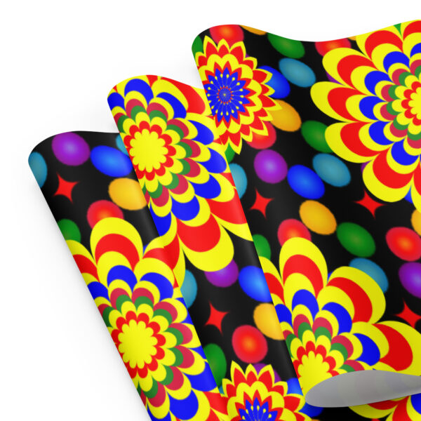 *Original Art Pattern Design on Wrapping Paper Sheets* - Image 7