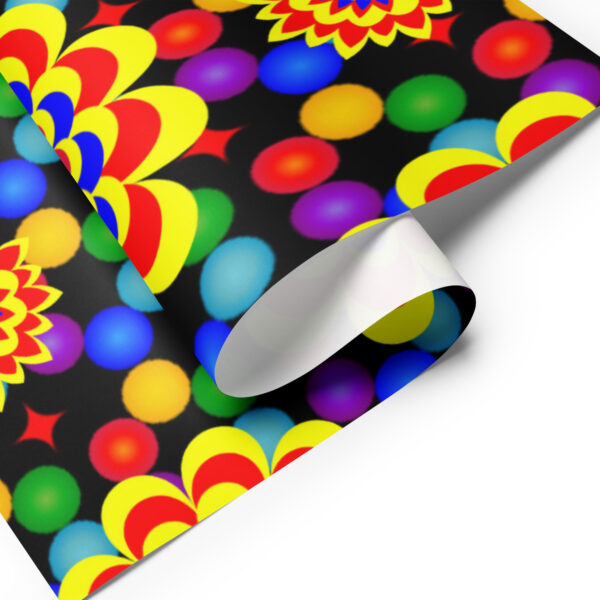 *Original Art Pattern Design on Wrapping Paper Sheets* - Image 8