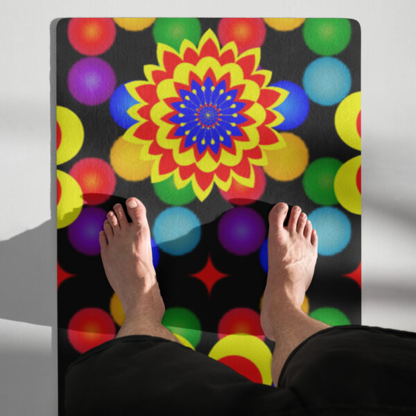 *Original Art Pattern Design on Yoga Mat* - Image 2
