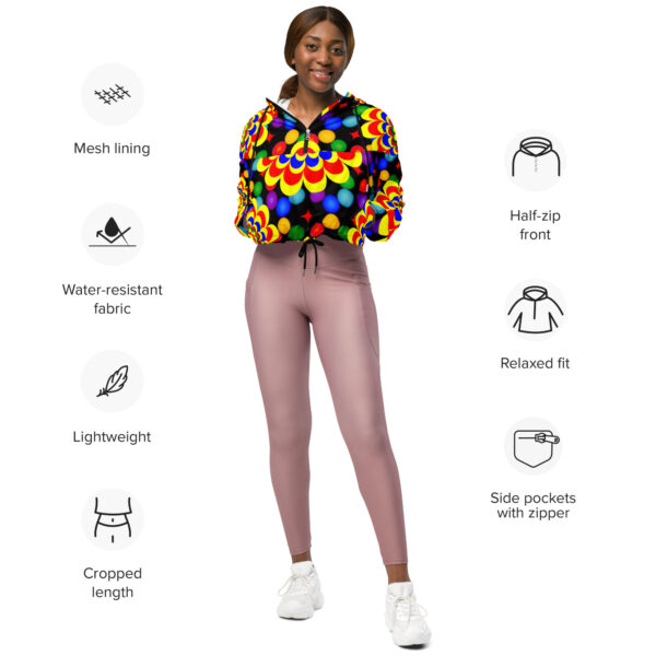 Women’s cropped windbreaker - Image 5