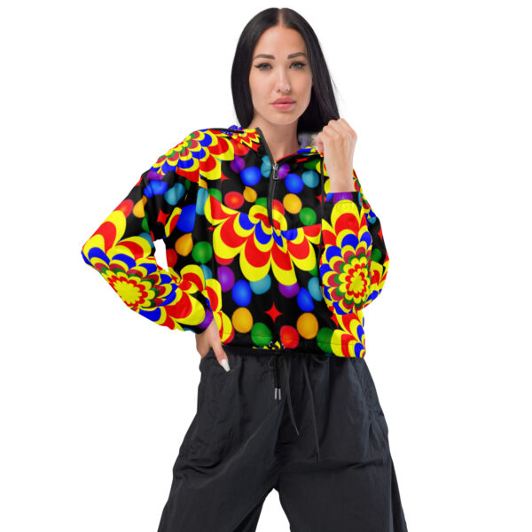 Women’s cropped windbreaker - Image 6