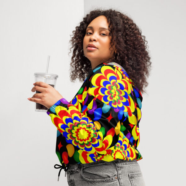 Women’s cropped windbreaker - Image 8