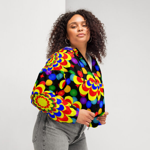 Women’s cropped windbreaker - Image 10