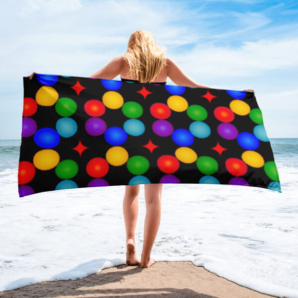 Original art pattern design beach towel